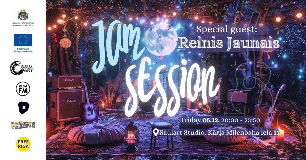 Jam session with Reinis Jaunais